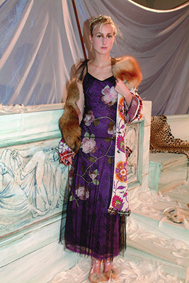 styliste knitwear designer mode fashion maille dress Robe femme womenswear adam jones paris collection alma
