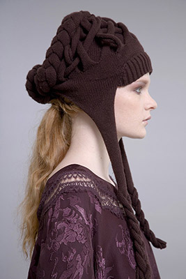 styliste knitwear designer mode fashion maille dress Robe femme womenswear adam jones paris collection winter