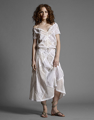 styliste knitwear designer mode fashion maille dress Robe femme womenswear adam jones paris collection zulu